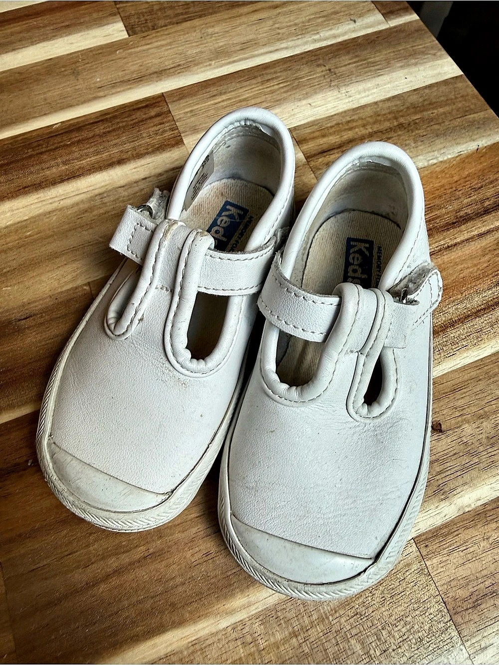 Keds Sneaker Kids Mary Jane Shoes White Girls US 5M
